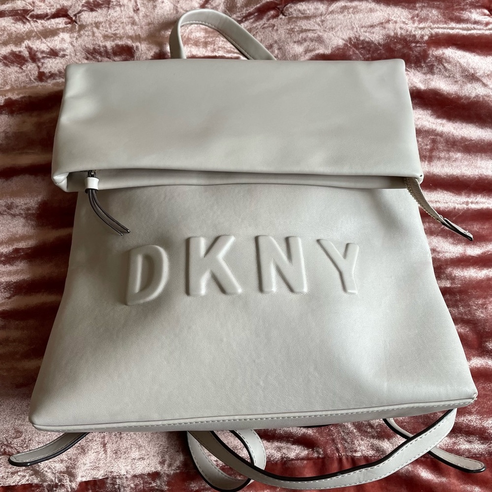 DKNY Tilly Flap Logo Backpack